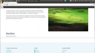OpenERP 8 Módulo para el desarrollo de Portales (website module). OpenERP Quito