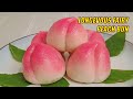 Longevous Fairy Peach Bun ASMR [Subtitles] HNC Kitchen