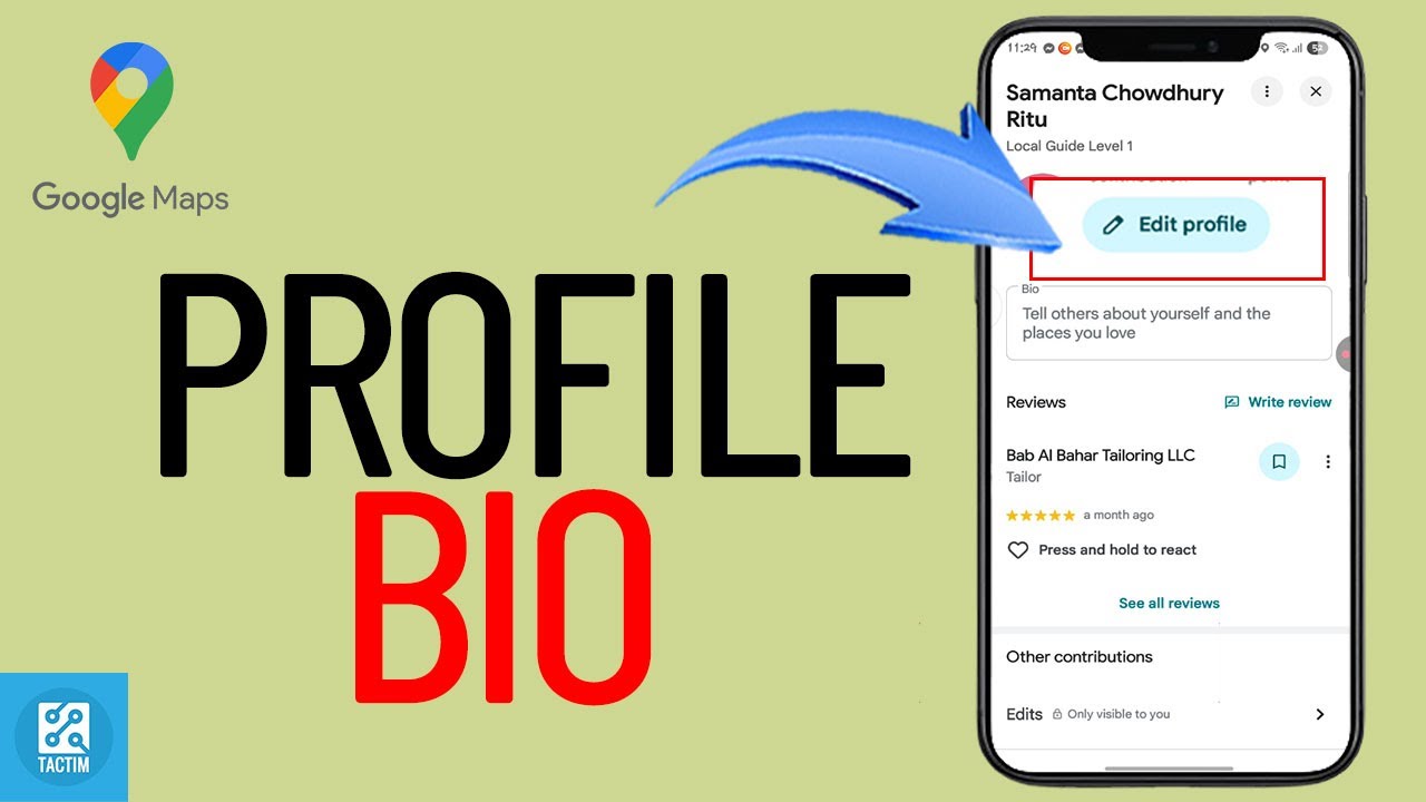 How to Change Your Profile Bio on Google Maps 2026 - YouTube