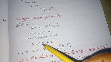12th MATHS INVERSE TRIGONOMETRIC FUNCTIONS EXERCISE 4.1 6&7TH SUM