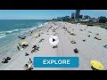 Resorts Casino Hotel Atlantic City - Aerial Video of Beach ...