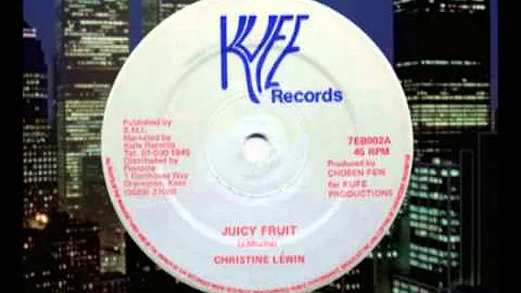 Christine Lewin - Juicy Fruit