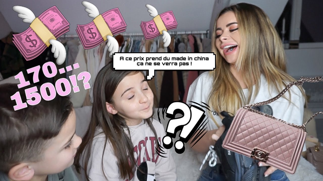 MES ENFANTS DEVINENT LE PRIX DE MES ARTICLES DE LUXE !! 😂😂