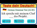Welches Deutsch-Level hast du wirklich? A2/B1/B2 Test! 🇩🇪