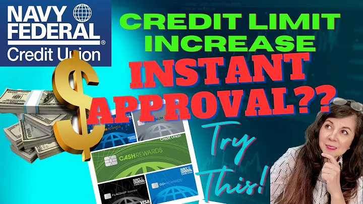 Credit Limit Increase Instant Approval w/ Navy Federal Credit Union: How? #nfcu #credit #creditcard