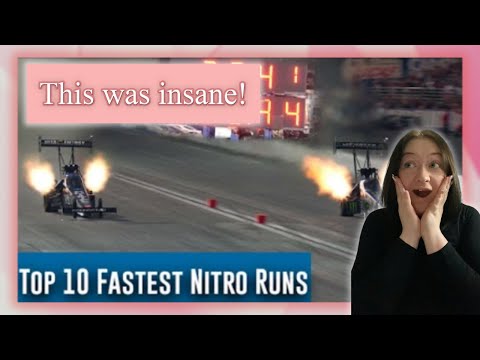 F1 fan reacts to NHRA Top 10 Fastest Nitro Runs of 2022!