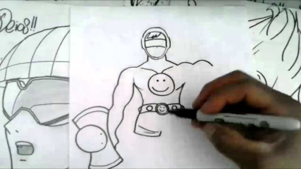 ONE PUNCH MAN DRAW Mira Y Animate A Dibujar AL CHAPULIN JAPONES XDEIOS 