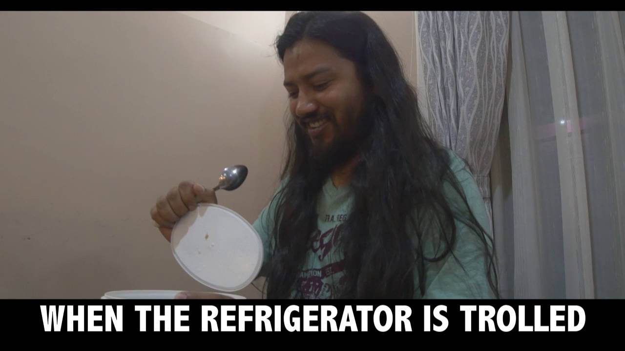 when the refrigerator is trolled