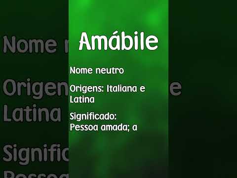 Video: At significa amabile?