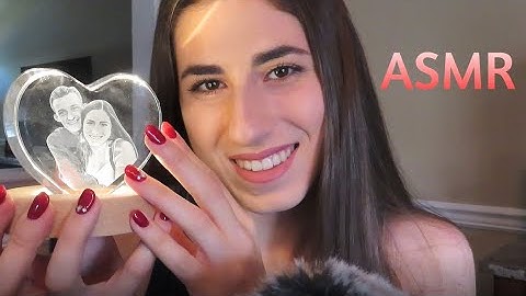 ASMR - Glass Tapping & Scratching (Whispering & Over-explaining Objects)