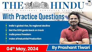 The Hindu Analysis By Prashant Tiwari 4 May 2024 Current Affairs Today Studyiq