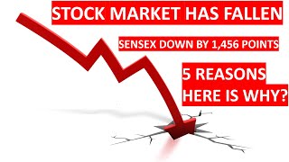 STOCK MARKET HAS FALLEN DOWN - 5 REASONS WHY