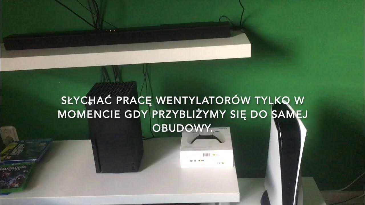Playstation 5 vs Xbox Series X Fan Noise Test (Porównanie kultury