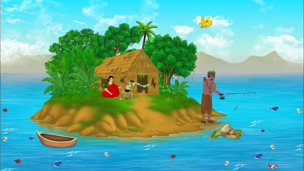 जादू या मेहनत? एक गरीब मछुआरे की बदलती किस्मत|Hindi Moral Story |Magical Story |Moral Story |Stories