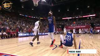 Zion Williamson HUMILIATES Kevin Knox With a Dirty Steal - Summer League Highlights