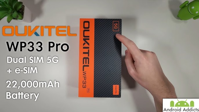 Oukitel WP33 Pro: Speaker and Power Bank in a single device!! ️ 😱 