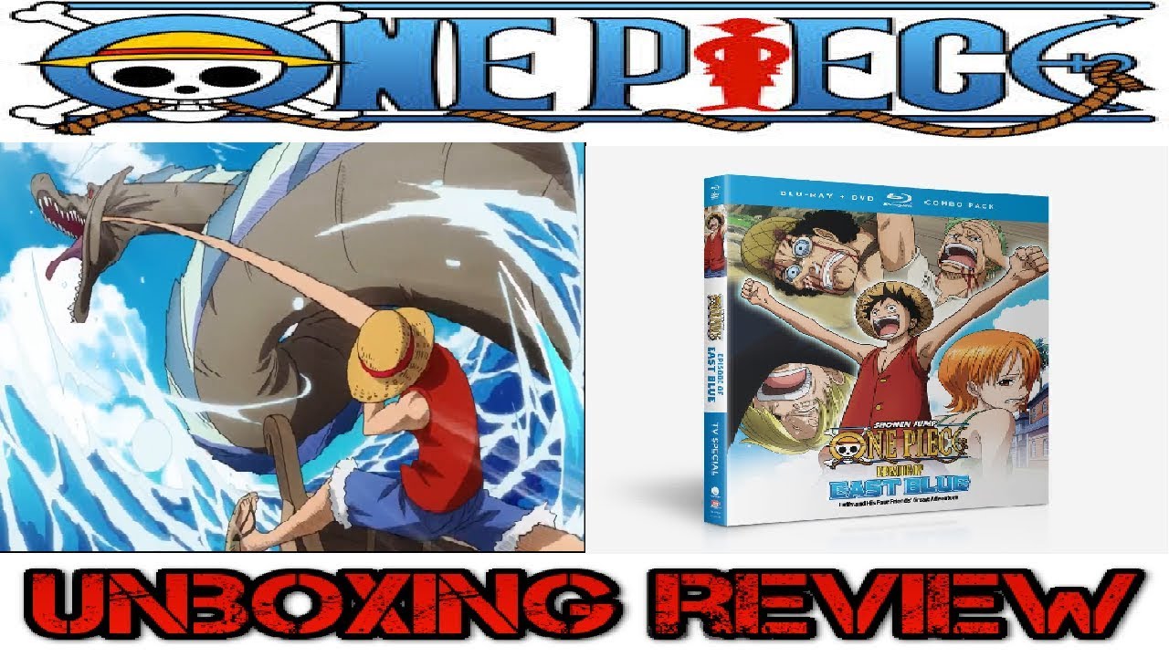 One Piece Episode Of East Blue BluRay/DVD Combo Pack Unboxing Review