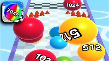 Ball Run 2048 ⚽️🔥🏀MAX LEVELS!!! All Levels Gameplay Walkthrough Android, iOS NEW UPDATE!!! (36-40)