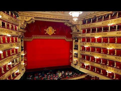 La Scala Opera House - Milan Italy / Teatro alla Scala Milano