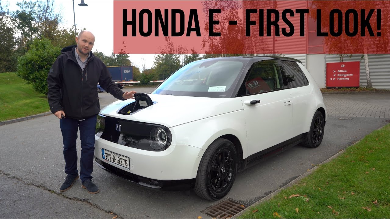 Honda e review First look at Honda's brilliant Urban EV YouTube