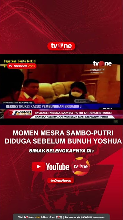Download lagu MOMEN MESRA SAMBO PUTRI DIDUGA SEBELUM BUNUH YOSHUA #Shorts #tvOne #Sambo #putri #brigadirj