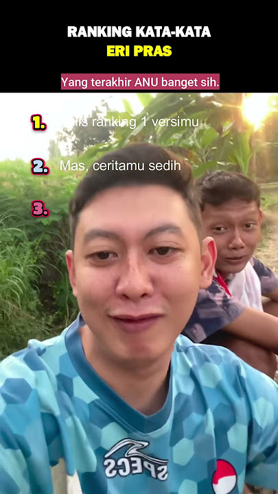 Ranking Top 5 Kata-Kata Eri Pras #eripras #top5