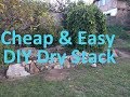 Building A Dry Stack Retaining Wall - Day 1 Building A Dry Stack Retaining Wall - Day 1