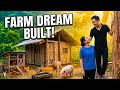 What happens when a Vietnamese girl and a boy build a farm in the forest?