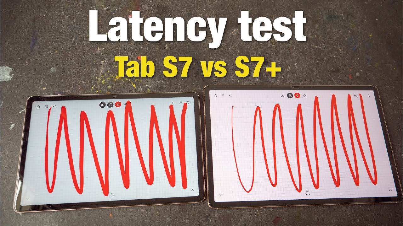 Galaxy tab s7 plus pen latency Clearance