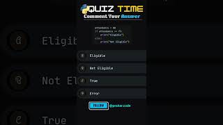 Checking students eligibility on the basis of their attendance #python #codingchallenge #codingquiz