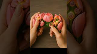 Tulip 🌷#trending#viralvideo#arttrend#mustsee#wowfactor#epicmoment#satisfying#asmr#ai#tulip#relaxing
