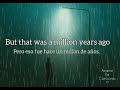 Adele - Million Years Ago (Efe Tekin Remix) Letra-Lyrics