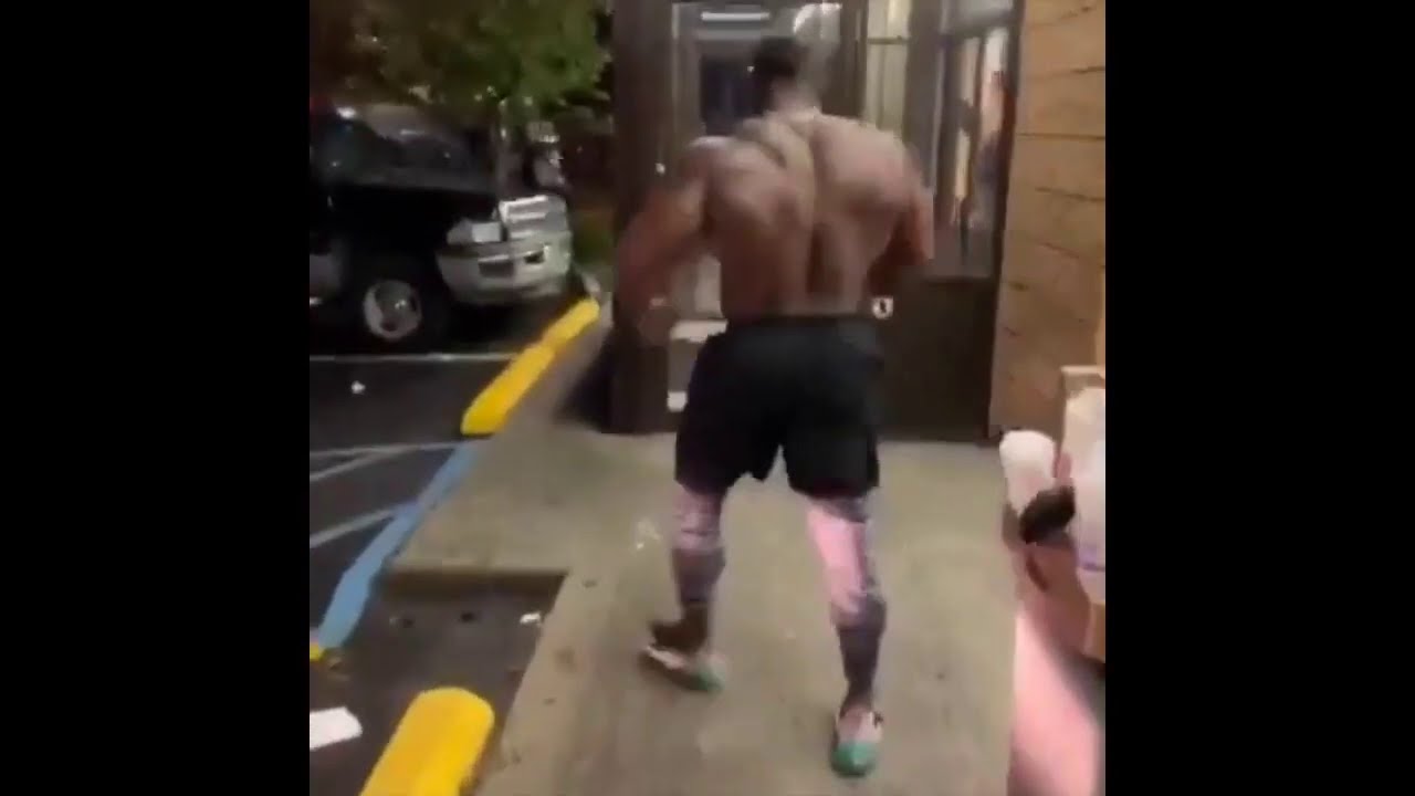 Buff Guy Walking Meme - YouTube