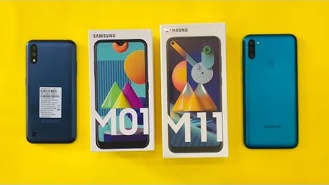 Samsung Galaxy M01 vs Samsung Galaxy M11