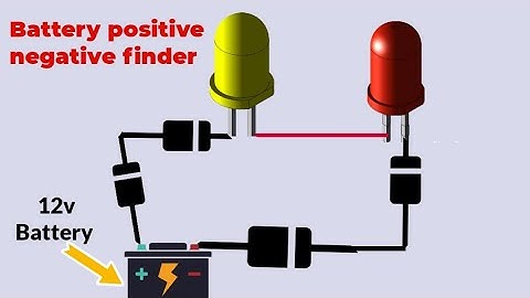 Battery Polarity Tester ! You Can Make at Home