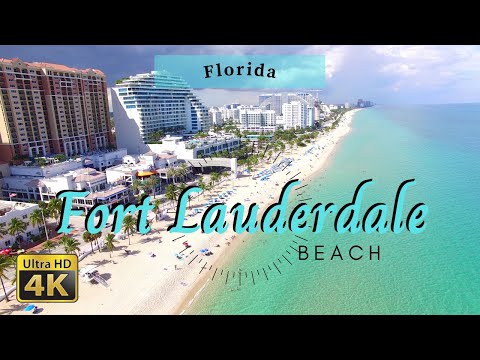 Fort Lauderdale Beach - Fort Lauderdale, Florida [4K]
