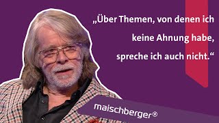 Musiker und Entertainer Helge Schneider im Interview | maischberger