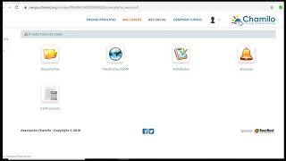 Videotutorial registro y manejo de la plataforma CHAMILO