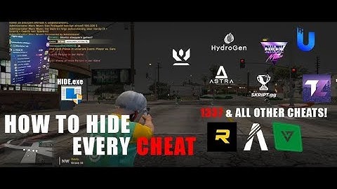 HOW TO HIDE EVERY CHEAT!!! 🙈🔥 | RageMP & AltV & FiveM (GTAV) | feat. SHAXSELLING