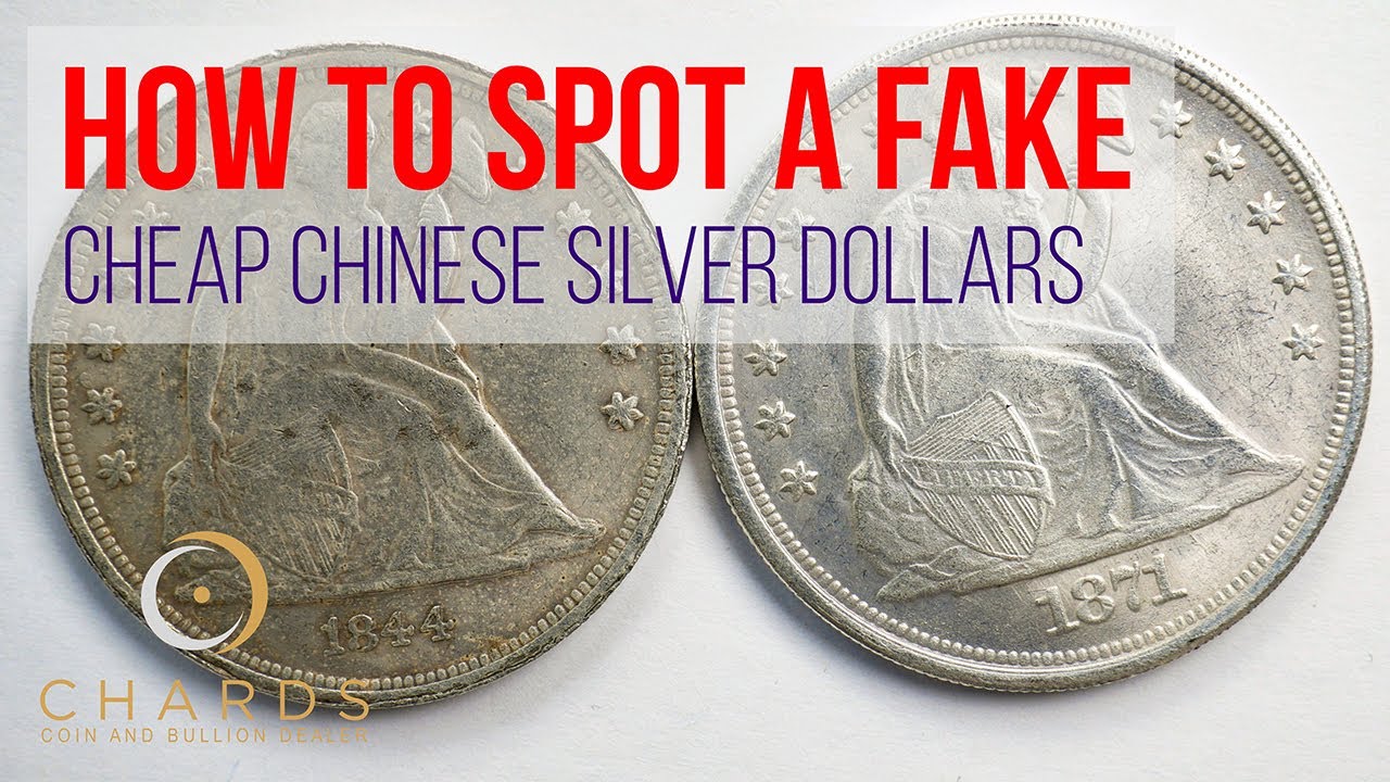 How to Spot a Fake [1] : Cheap Chinese Silver Dollars