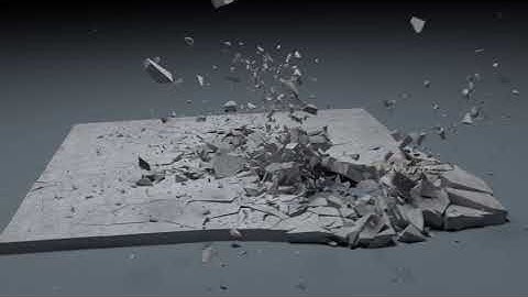 Ground Destruction With Rayfire and PFlow in 3dsmax
