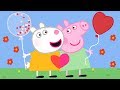 Love friends  peppa pig and suzy sheep valentines day special family kids cartoon