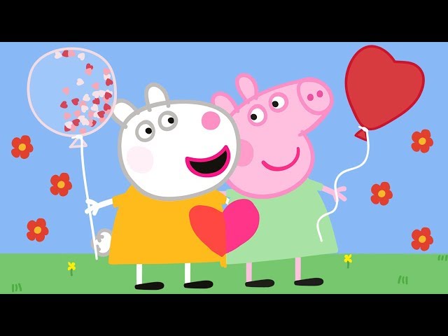 Love Friends - Peppa Pig and Suzy Sheep Valentine's Day Special| Family Kids Cartoon class=
