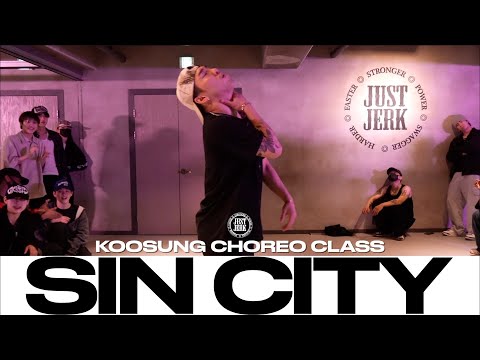 KOOSUNG CHOREO CLASS | SAAY - Sin City | @justjerkacademy