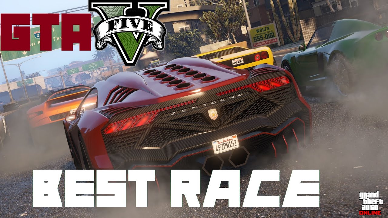GTA 5 Online Awesome Race! [HD] YouTube