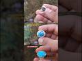 Irani Feroza With Silver Ring 💍 #iraniferoza #silverring #turquoise #viral #gemstone #shorts #yt