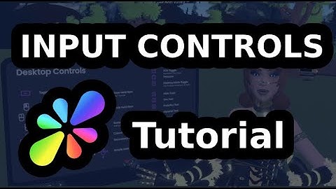 Resonite Tutorial - Input Controls