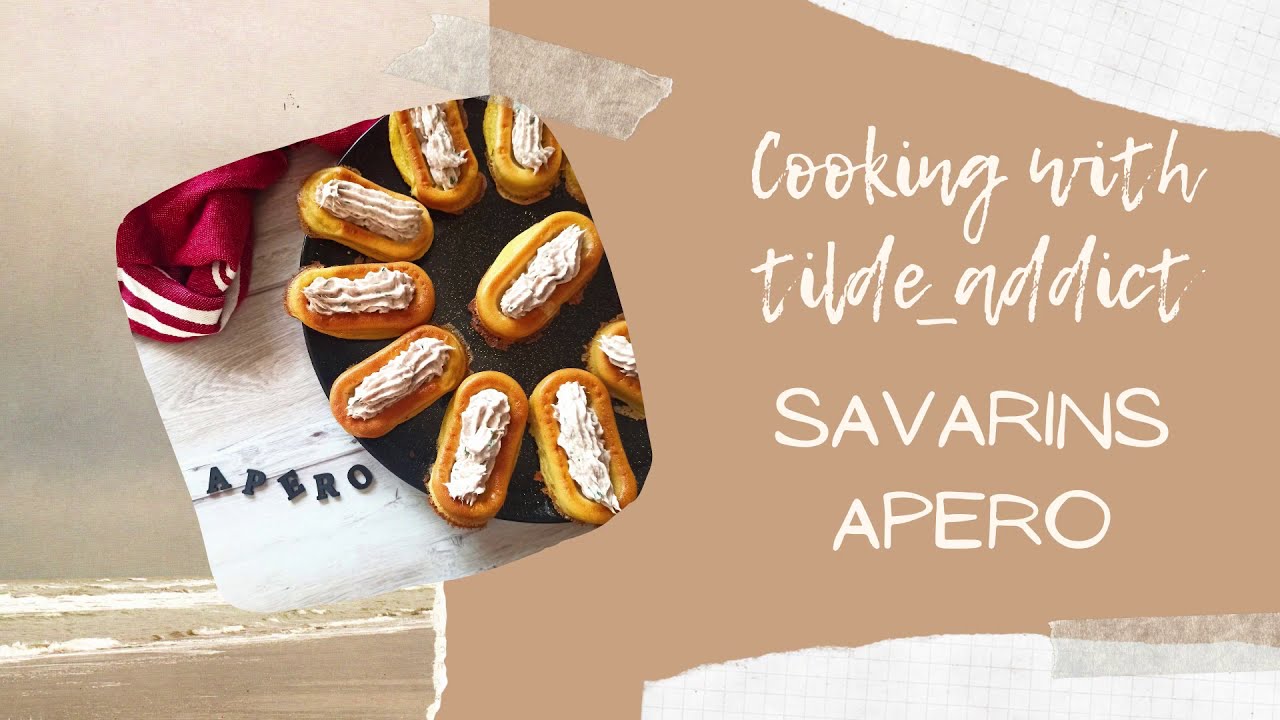 BOUCHÉES APEROS (Moule barquettes savarins de Guy Demarle)