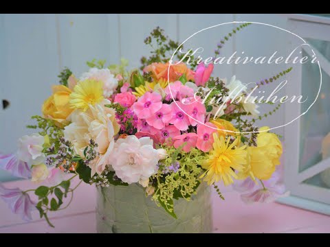 Video: Kurze Ringelblumen - ein tolles Material für Blumenarrangements