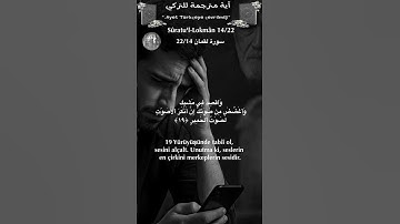 سورة لقمان 22/14 turk/arab  #القران_الكريم#quran
